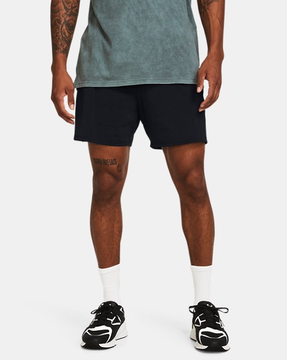 Men's UA Meridian Shorts, Black, pdpMainDesktop image number 0